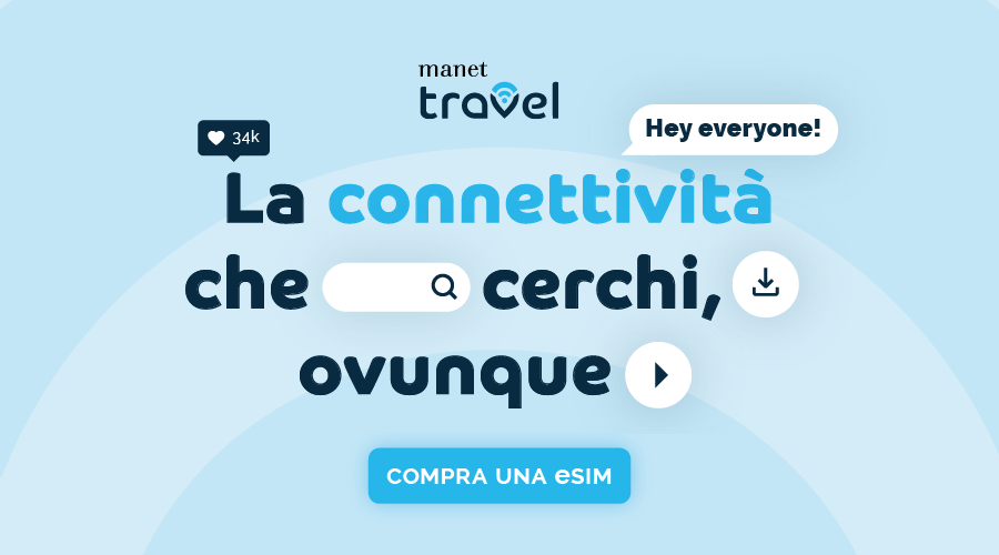 Manet Travel. La connettività che cerchi, ovunque